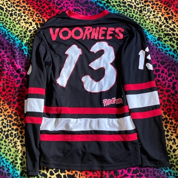 Friday the 13th Jason Vorhees Hockey Jersey - Picture 2 of 2